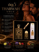 Perfume Árabe Tharwah Gold Lattafa Pride Gift Set Edp
