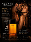 Perfume Masculino Eau De Toilette Azzaro Pour Homme 100ml