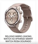 RELOGIO MIBRO (XIAOMI) WATCH A3 XPAW022 SMART WATCH ROSA DOURADO